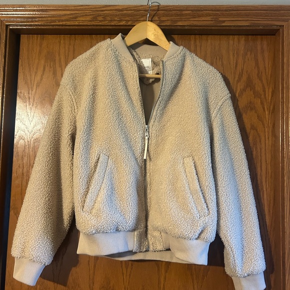 Avec Les Filles Jackets & Blazers - Avec Les Filles Cream Puffer Jacket